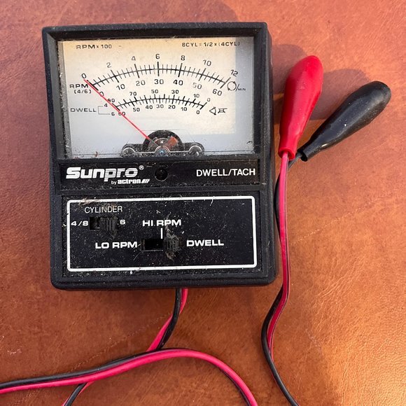 Actron Other Actron Sunpro Dwelltach Meter Tachometer Cp763 468